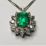Emerald Necklace B8CPN-023